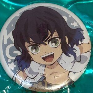 3/$20 - Demon Slayer Pin - Rare Japan Import Anime Japanese - Inosuke Hashibira